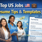 Top US Jobs 🇺🇸💼 | Resume Tips & Templates 📄✨